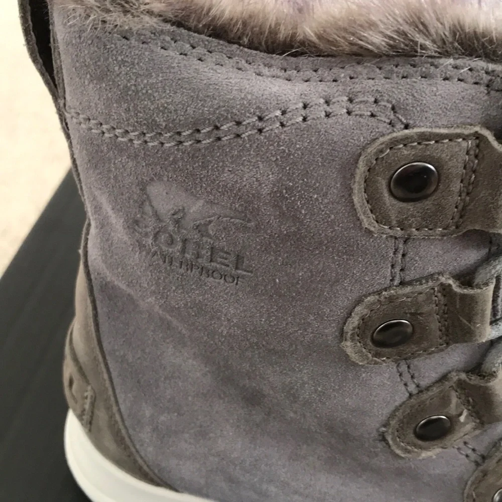 SOREL Women's Explorer Joan Waterproof Winter Boot - Picture 5 of 16